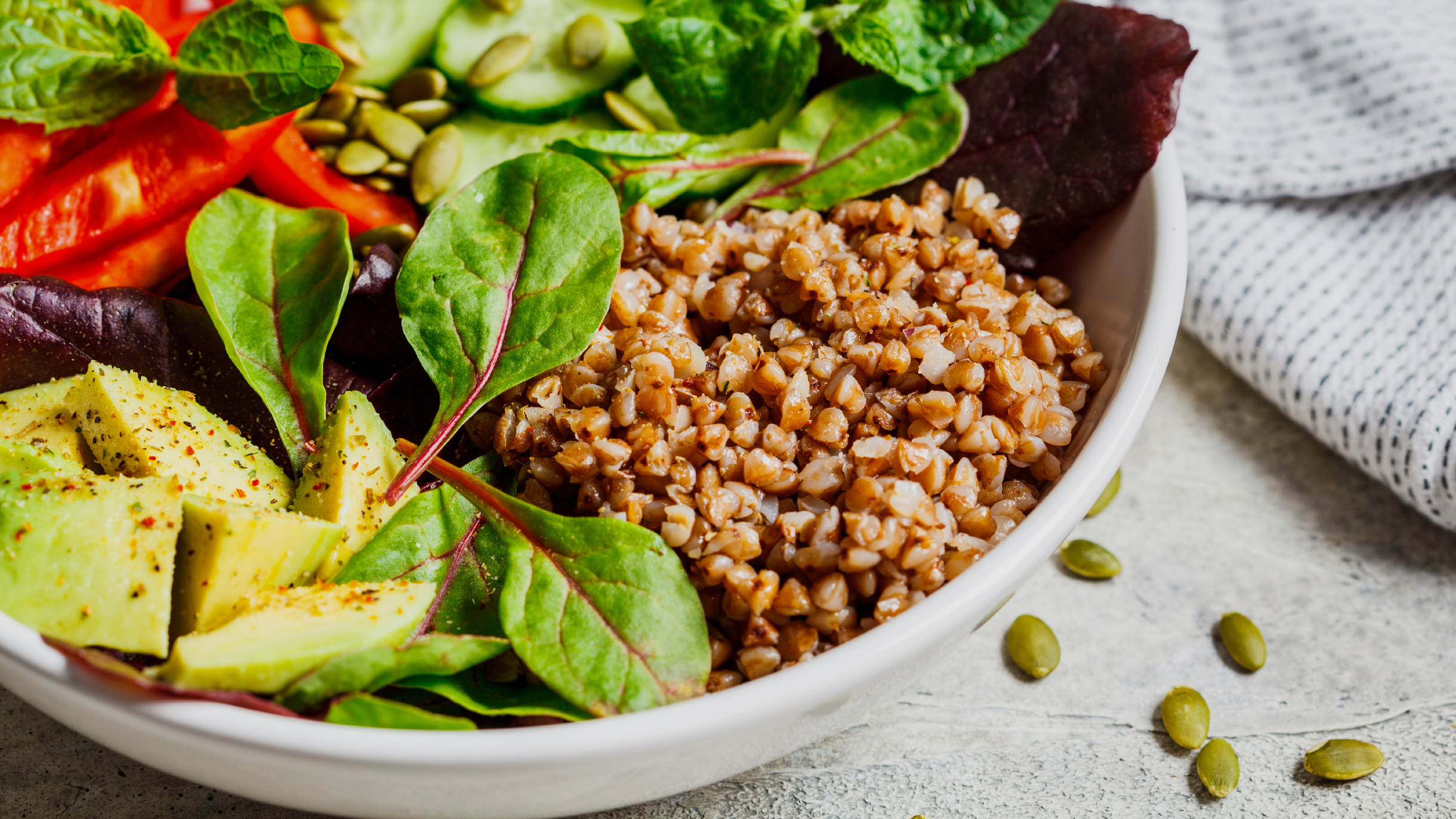집에서 손쉽게 즐기는 건강한 채식 식사